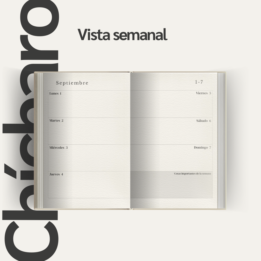 Agenda Tapa Blanda Salitre 25/26