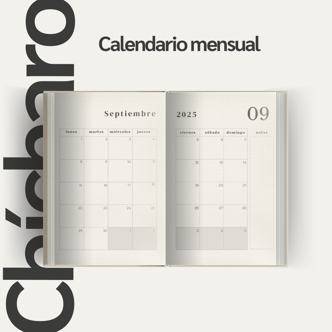 Agenda Tapa Blanda Salitre 25/26