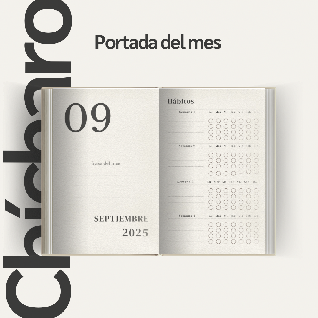 Agenda Tapa Blanda Salitre 25/26