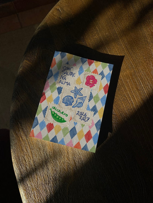Agenda Chícharo tapa blanda 2026/2027 colores
